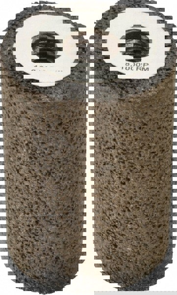 Abrasive Square Tip Plug: Type 18, Very Coarse, 5/8-11 Arbor Hole